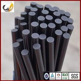 Carbon Fiber Fiberglass Staaf Wit Geel Groen voor Telescoop en Vis Rod