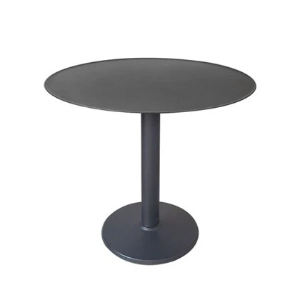 Ronde tafel met opbergruimte van koolstofvezel